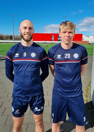 Mikkel og Mikkel í spjalli